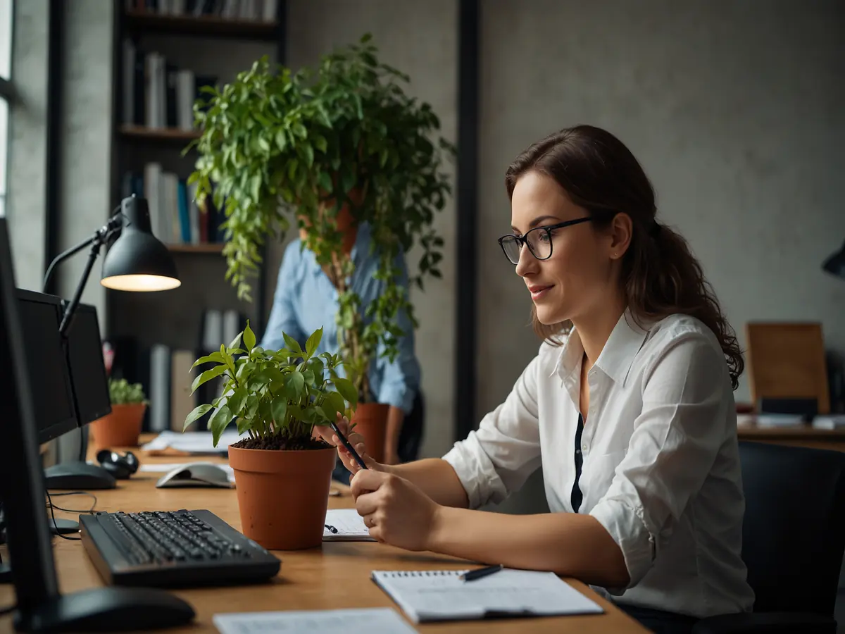 Potos, il re degli uffici: la pianta mangia-smog che assorbe le tossine sprigionate dai computer