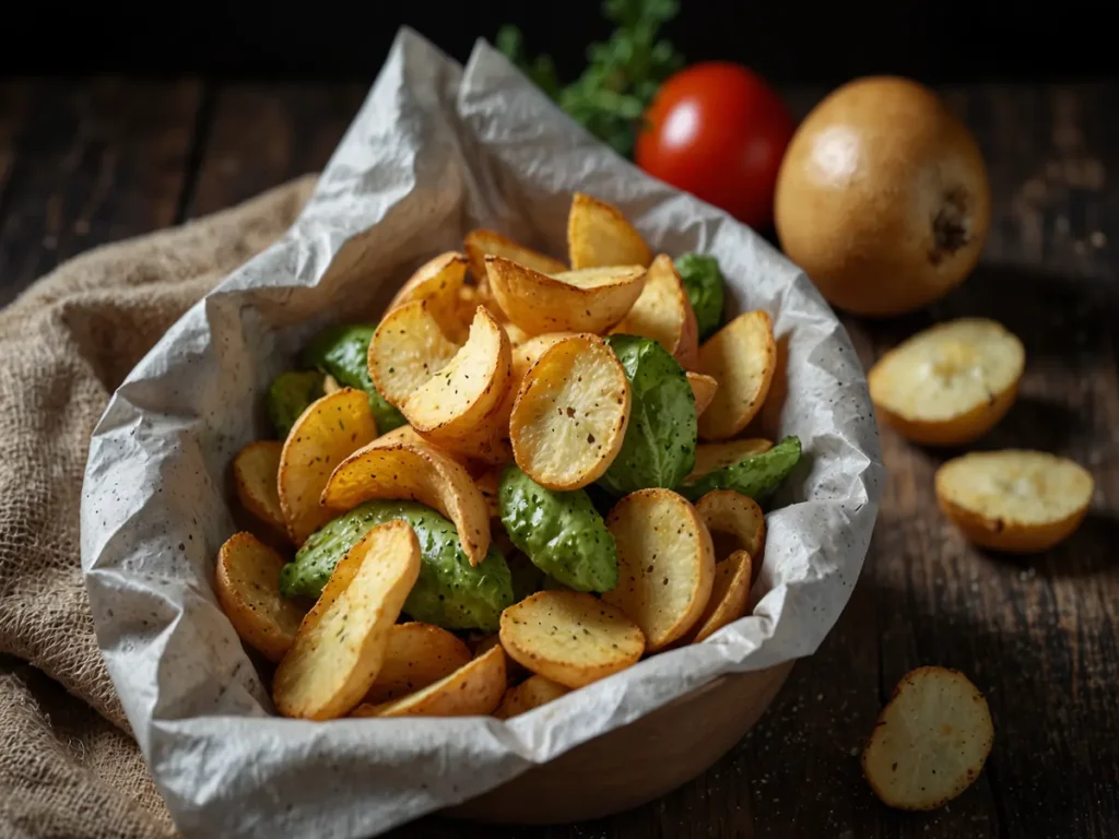 La sfida della croccantezza: il segreto dello chef per verdure che 'fanno crunch' come le patatine