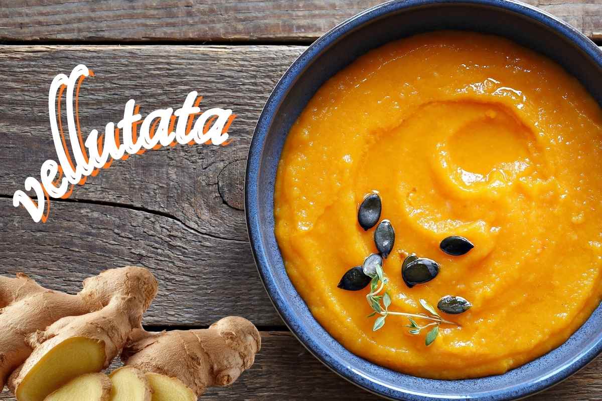 vellutata di zucca e zenzero