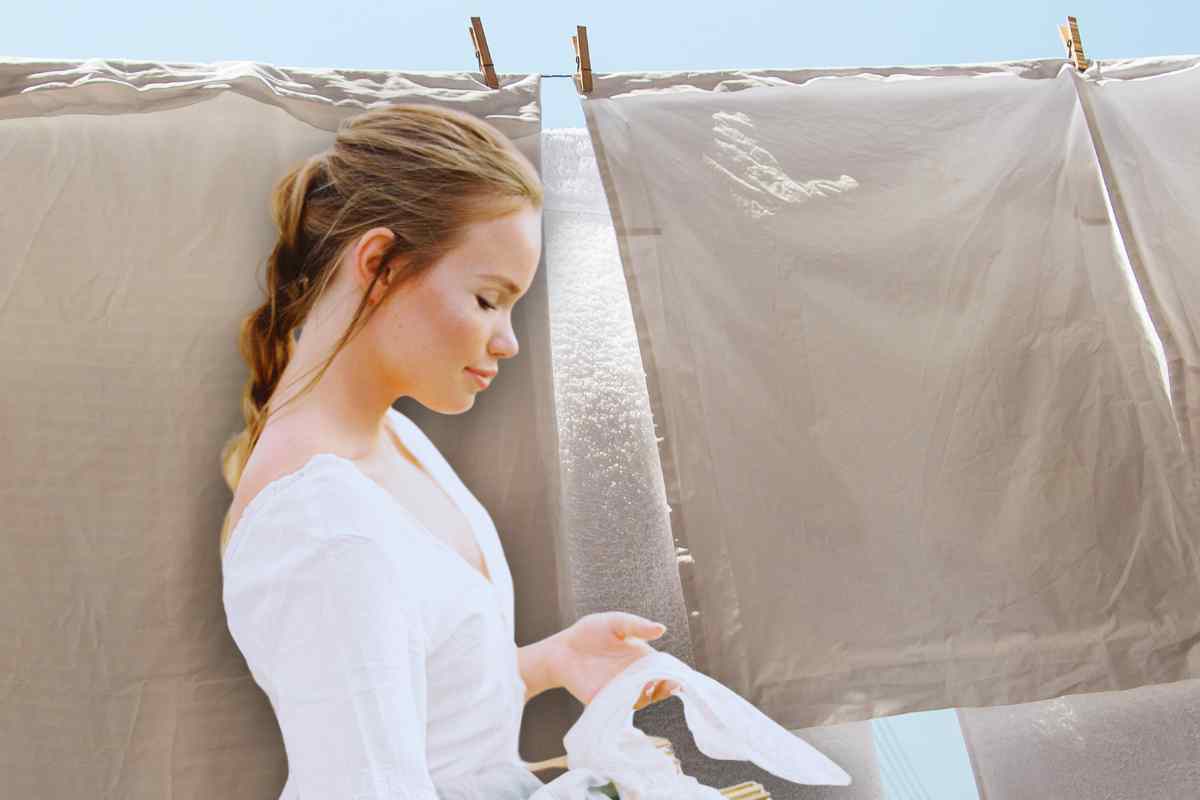 Panni bianchi senza candeggina: il potere del limone e del sole per smacchiare le tovaglie ingiallite